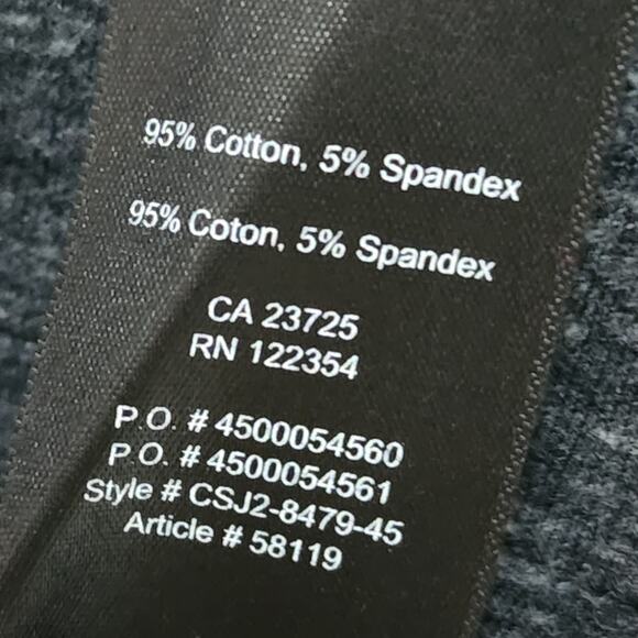 Talula Gray Tweed  Cotton Dress Size Large - Picture 5 of 7